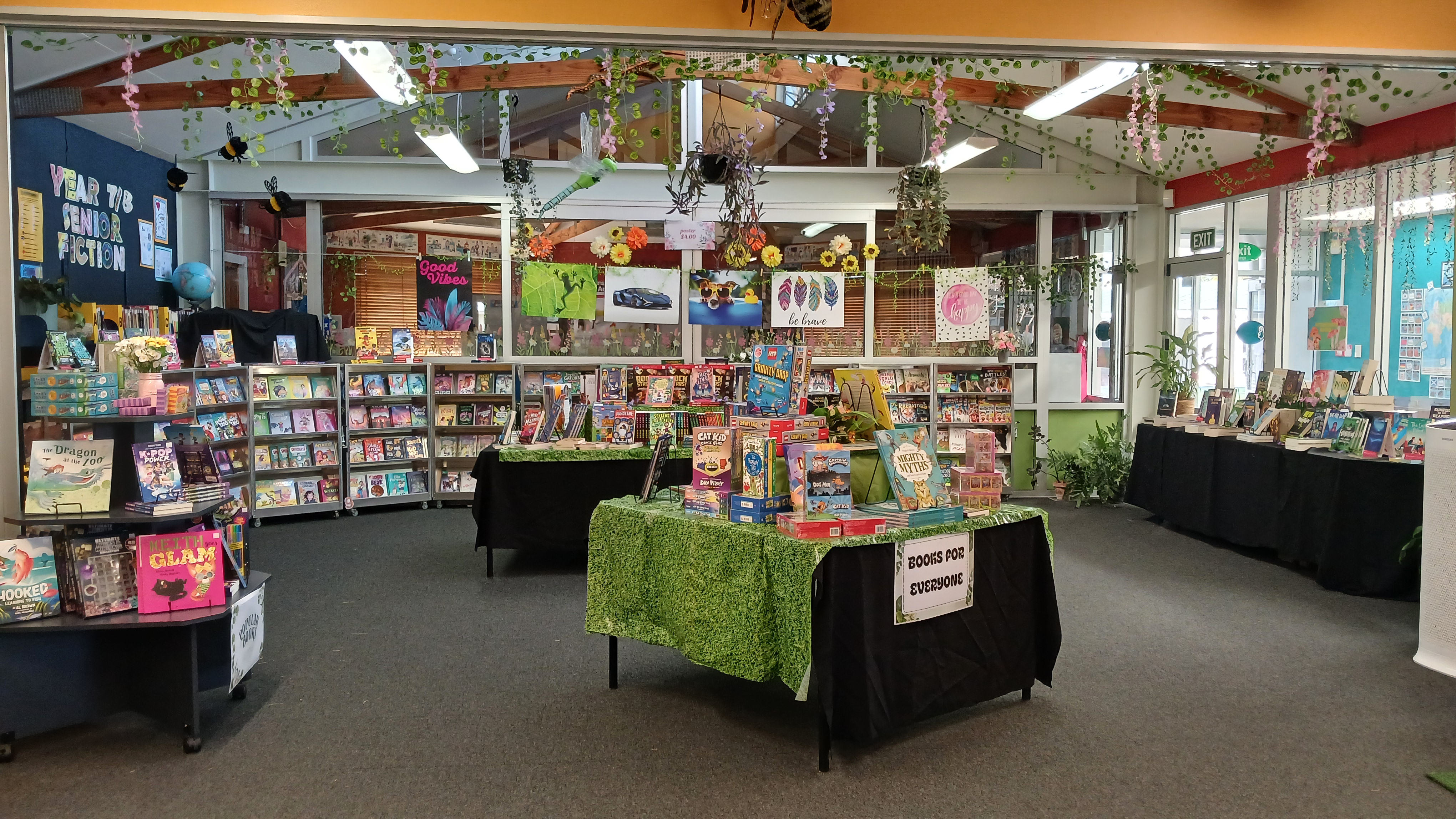 Libaray book week in the garden 1